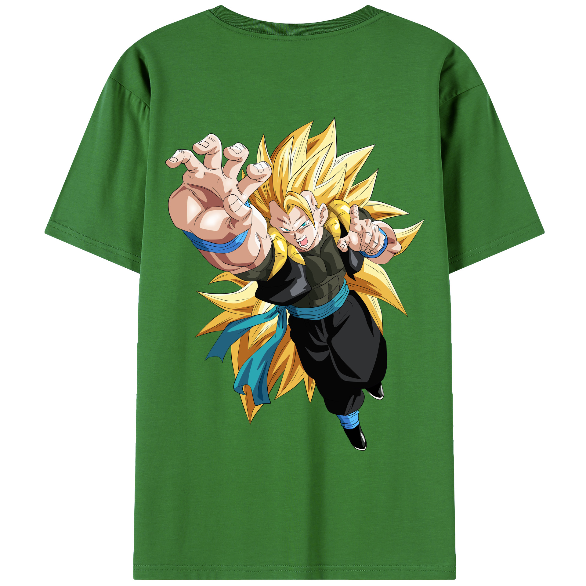 （画像用） ドラゴンボール ベジータ四世（Bejīta Yonsei）DRAGON BALL Vegeta IV レディース半袖Tシャツ(バックプリント)